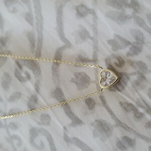 Melinda Maria petite heart necklace